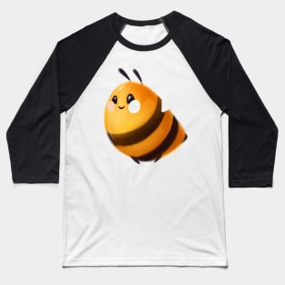 Cute Bee Drawing Baseball T-Shirt